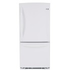 GE Allura ADRF0MBZR Bottom Mount Refrigerator, 30 in, 20.1 cu.ft, with FrostGuard technology, Hidden door hinge, TurboCool, Pop Can Dispenser and QuickSpace Shelf 