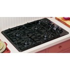 GE JGP328 Gas Cooktop, 30in, with Deep Recessed Design, Sealed Cooktop Burners, Electronic Ignition and Dishwasher Safe Grates 