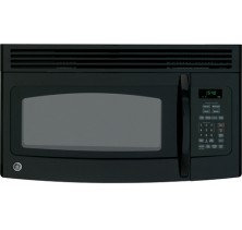 GE Spacemaker JVM1540BMC Black Over-the-Range Microwave, 30in,1.5 cu. ft., 950W, CircuWave Cooking System, Electronic Touch Controls, Convenience Cooking Control, Glass Turntable Black