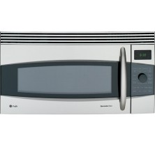 GE Profile JVM1790SKC Stainless Steel Spacemaker Over the Range Microwave, 30in, 1.7 Cu. Ft. Convection Roast Bake, Auto Recipe Conversion, Warming Oven Stainless Steel