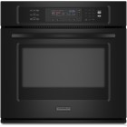 Kitchenaid KEBS107S Single Wall Oven, 30in, 4.3 cu.ft, with Even-Heat True Convection System & Glass-Touch Oven Display