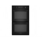 Kitchen Aid KEBS278S Double Wall Oven, 27in, 7.6 cu.ft (Total), with Even-Heat True Convection System in Upper and Lower Oven & Temperature Probe