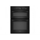 Kitchen Aid KEMS308S Microwave Wall Oven, 30in, 4.3 cu.ft, with Even-Heat True Convection System, Soften and melt microwave cycles, Microwave convection and Crispwave Technology   