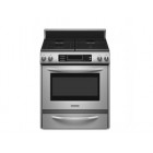 Kitchen Aid KGRS807S Freestanding Gas Range, 30in, 4.1 cu.ft, with 4 Sealed Burners, 15,000 BTU TripleTier Burner, 4.1 cu. ft. Even-Heat True Convection Oven and Warming Drawer