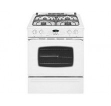 Maytag MGS5875BDW White Slide In Gas Range, 30in, 4.5 cu.ft, with EvenAir True Convection System with Auto Conversion Option, 16,000 BTU PowerBoost Burner and  Precision Touch 800 Electronic Oven Controls    White