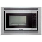 Bosch 800 Series HMB80 Built In Microwave, 24 in, 1.5 cu.ft, with 1,000 Watt Microwave,  Convection Cooking, 10 Variable Power Levels, Multi-Sensor Cooking Modes, Easy-to-Read LCD Display 