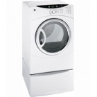 GE PCVH680EJ Front Load Electric Dryer, 27in, 7.0 cu.ft, with Antibacterial Cycle, DuraDrum Interior, Delicates Cycle and Wrinkle Care Extended Tumble  