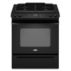 Whirlpool Gold GW397LXU Slide In Gas Range,30 in. 4.5 cu.ft, with Control Lock, Sabbath Mode, Delay Bake, Self Cleaning, 4 Burners and AccuBake&reg; Temperature Management System