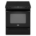 Whirlpool Gold YGY397LXU Slide In Electric Range, 30in, 4.5 cu.ft, with AccuBake Temperature Management System, Self-Cleaning Oven, Delay Bake, Sabbath Mode, Control Lock and Large Oven Window  