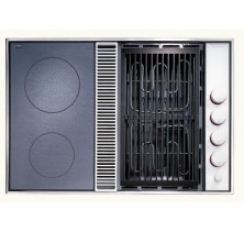 Jenn-Air Expressions Collection CVEX4270W White 31" Modular Double Electric Cooktop, Infinite Controls White
