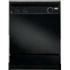Whirlpool DU850SWP Dishwasher, 24in, with 4 Cycles, Large In-Rack Silverware Basket, High Temp Boost, Electromechanical Controls, 4 Washing Cycles, 3 Options and Large Tub Capacity  