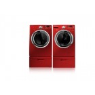 SAMSUNG WF340ANR 4.3 cu.ft. Washer and DV340AER 7.3 cu. ft. Dryer