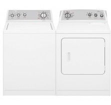 Whirlpool WTW5300VW 3.5 Top Load Washer and 7.0 Dryer Set