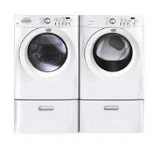 1)Frigidaire Affinity FAFW3801LW  Washer, 3.8 Cu.Ft, 5 Cycles, 1100 rpm. <br> 2)Frigidaire Affinity CAQE7001LW Electric Dryer 7.0 Cu. Ft, 6 Cycles, 5 Temps.