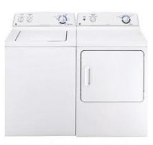 1)GE GTAP1000MWW Washer, 3.4 Cu.Ft, 12 Cycles, 630 rpm. <br> 2)GE GTMX100EMWW  Electric Dryer, 6.0 Cu.Ft, 3 Dry Cycles, 3 Temps.