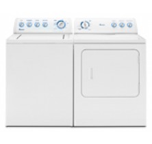 1)Amana NTW4600XQ Washer, 3.2 Cu.Ft, 14 Cycles, 640 rpm. <br> 2)Amana YNED4500VQ Electric Dryer, 6.5 Cu.Ft.  7 Cycles, 3 Temps.