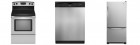 1)Amana 18.5 Cu.Ft, Bottom Mount Refrigerator. <br> 2)Amana 4.8 Cu.Ft, Electric Range, Self Clean. <br> 3)Amana Full Console Dishwasher.