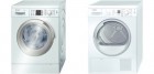 1)Bosch Axxis Series WAS24460UC Compact Washer, 24 in, 2.2 Cu.Ft, 15 Cycles, 1200 rpm. <br> 2)Bosch Axxis Series WTE86300US Condensing Compact Dryer, 24 in, 3.9 Cu.Ft, 11 Cycles, 4 Temperatures.