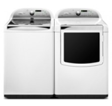 1)Whirlpool Cabrio WTW8600YW Washer, 5.3 Cu.Ft, 13 Cycles, 1100 rpm. <br> 2)Whirlpool Cabrio YWED8600YW Electric Dryer, 7.6 Cu.Ft, 11 Cycles, 5 Temperatures.