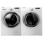 1)Samsung WF331ANW Steam Washer, 4.3 Cu.Ft, 11 Cycles, 1200 rpm. <br> 2)Samsung DV331AEW Electrc Steam Dryer, 7.3 Cu.Ft, 9 Cycles, 4 Temperatures.