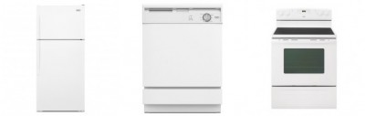 1)Inglis 18.0 Cu.Ft, Top Mount Refrigerator. <br> 2)Inglis 4.8 Cu.Ft, Electric Range. <br> 3)Inglis Full Console Dishwasher.