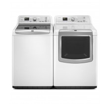 1)Maytag Bravos MVWB850YW Washer, 5.3 Cu Ft IEC 13 cycles, <br>2)Maytag Bravos YMEDB850Y Electric Dryer 7.3 cu.ft, 11 Cycles, 5 Temperature.