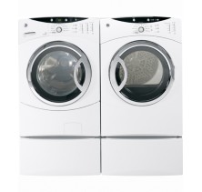 1)GE GCVH6800JWW Washer, 4.0 Cu.Ft, 26 Cycles, 1100 rpm. <br> 2)GE PCVH680EJWW Electric Dryer, 7.0 Cu.Ft, 6 Cycles, 5 Temperatures.