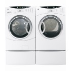 1)GE GCVH6800JWW Washer, 4.0 Cu.Ft, 26 Cycles, 1100 rpm. <br> 2)GE PCVH680EJWW Electric Dryer, 7.0 Cu.Ft, 6 Cycles, 5 Temperatures.