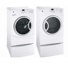 GE GBVH5300KWW 4.0 cu. ft. capcity Front Load Washer & PBVH520EJWW 7.0 cu.ft Dryer