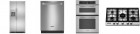 1)Kitchen Aid 24.5 Cu.Ft, Side by Side Counter Depth Refrigerator. <br> 2)Kitchen Aid 5.1 Cu.ft, 27 in, Microwave/Wall Oven Combination, Self Clean, Convection.<br>3)Kitchen Aid Gas Cooktop, 30 in, 4 Burners. <br>4)Kitchen Aid Fully Integrated Dishwasher.