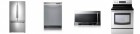 1)Samsung 25.5 Cu.Ft, French Door Refrigerator. <br> 2)Samsung 5.9 Cu.Ft, Electric Range, Self Clean, Steam Clean, Convection. <br> 3)Samsung Fully Integrated Dishwasher. <br> 4)Samsung 2.1 Cu.ft, Over the Range Microwave, 400 CFM.