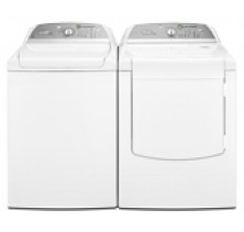 Whirlpool WTW6300W 4.7 cu.ft. Top Load Washer & YWED6200S 7.0 cu.ft. Front Load Dryer