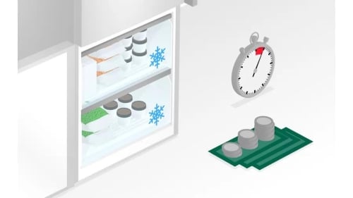 Avec NoFrost, ne dégivrez plus jamais votre réfrigérateur. - B21CL81SNS Avec NoFrost, ne dégivrez plus jamais votre réfrigérateur. - B21CL81SNS