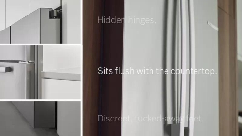 True counter-depth for a built-in look. - B21CT80SNS True counter-depth for a built-in look. - B21CT80SNS