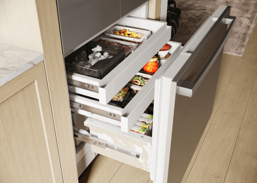 Three-Tiered Freezer Drawers - B30BB130SS