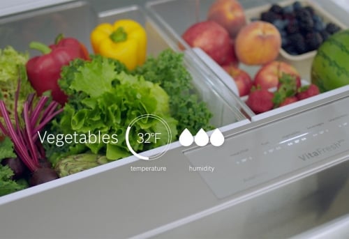 Best in class freshness system. - B36CL80ENS