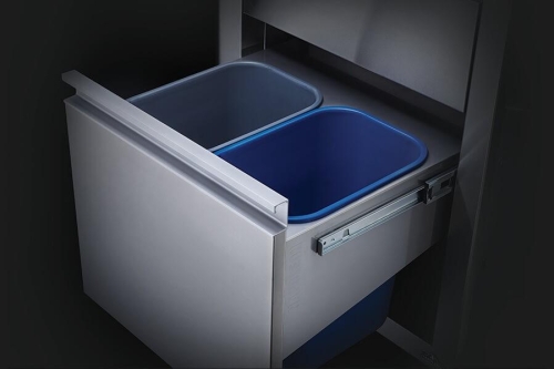 Storage Drawer Waste Bins - BI-4224-1D1W Storage Drawer Waste Bins - BI-4224-1D1W