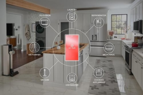Une maison plus intelligente commence avec l'application LG ThinQ&reg; - CBEW3017BE