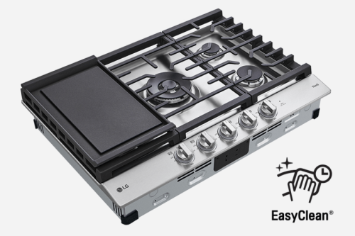 EasyClean® Stainless Steel Cooktop