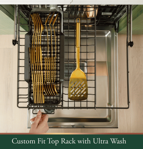 CustomFit Top Rack with Ultra Wash