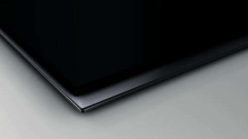 Black Glass with a stainless steel frame - CET366YB