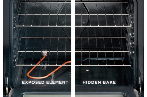 Clean up is easier with Hidden Bake - CFEH2411UW