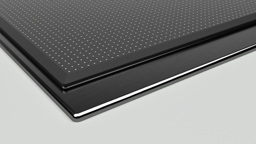 Titanium Gray Glass with a stainless steel frame - CIT367YGS