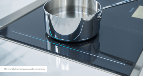 Les voyants Sapphire Glow® indiquent la position des ustensiles de cuisine