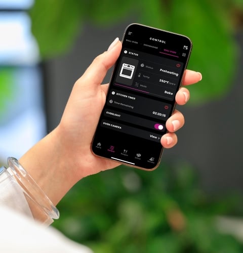 WiFi intégré, alimenté par l&#39;application SmartHQ