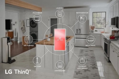 A Smarter Home Starts with the LG ThinQ&reg; App - DLEX5800V