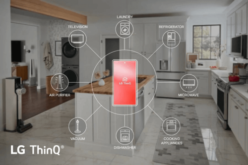 A Smarter Home Starts with the LG ThinQ&reg; App - DLGX4201B