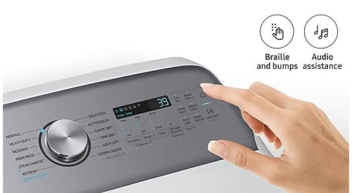 Accessibility (AUI, Braille) - DVE52DG5505WAC