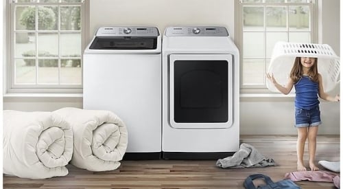 Large 7.4 cu. ft. Capacity - DVE52DG5505WAC