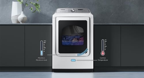 Worry-free drying - DVE52DG5505WAC